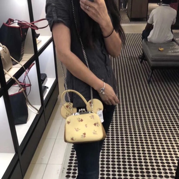 Coach Disney Mickey Crossbody Handbag - Picture 8 of 14